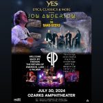 Flyer for YES Epics & Classics featuring JON ANDERSON + The Return of EMERSON, LAKE & PALMER